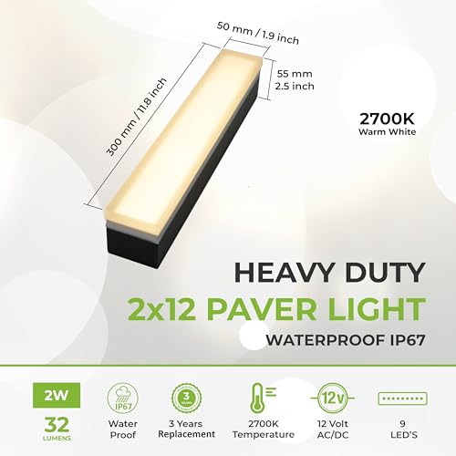 Paver Light 2x12 Inch