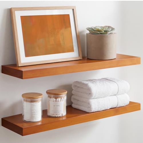 24 Inch Floating Shelves (2 Count)