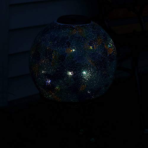 Sunnydaze Solar Gazing Ball for Garden
