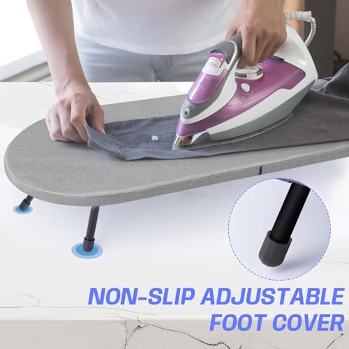 Tabletop Ironing Board with Iron Rest