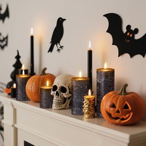 Halloween Flameless Candles (4 Count)