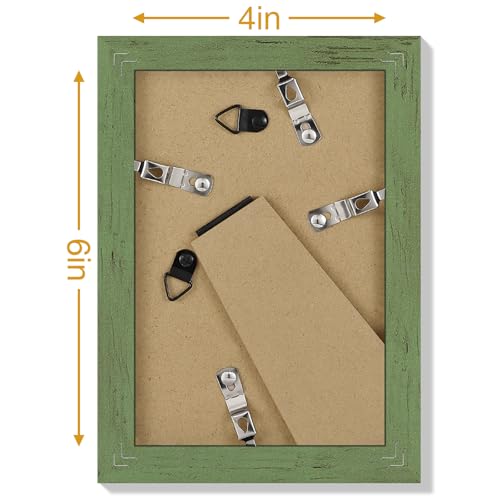4x6 Picture Frames Set of 9 (9 Count)