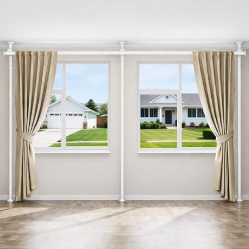 Tension Curtain Rods for Windows