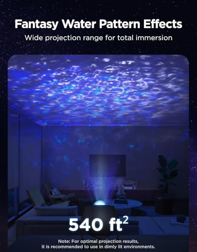 Star Light Projector with Ocean Wave Ripple Effects