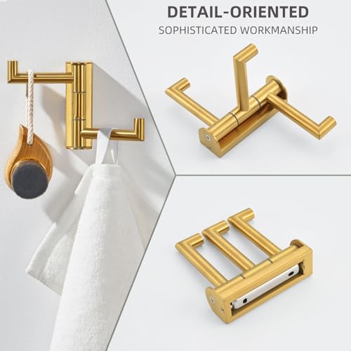 Swivel Towel Hook for Bathroom