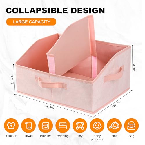 6 Pack Trapezoid Storage Bins (6 Count)