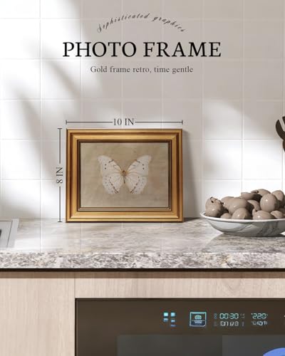 Vintage Gold Framed Wall Art for Living Room