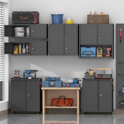Metal Garage Wall Cabinets