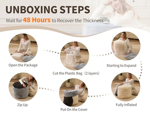 Round Pouf Ottoman