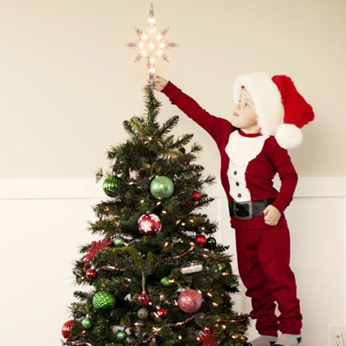 Lighted Christmas Tree Topper