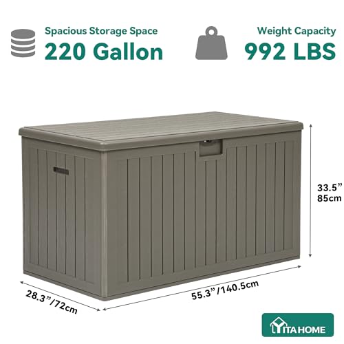 220 Gallon Extra Large Deck Box