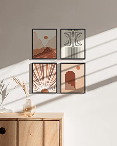 Set of 4 Black Frames 8x10 (4 Count)