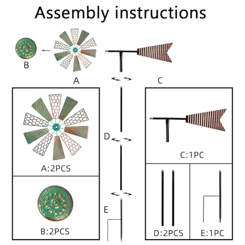 Wind Spinners Outdoor