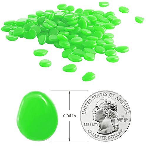 Glow Pebbles Green (300 Count)