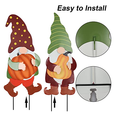 Fall Decorations for Home Outdoor (2 Count)