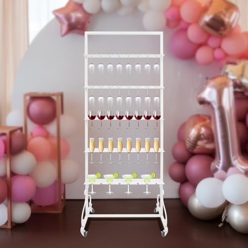 40 Slots Champagne Holder Stand for Party
