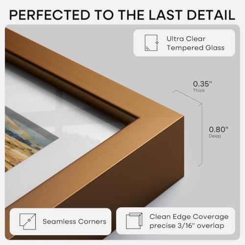 10x13 Bronze Picture Frame