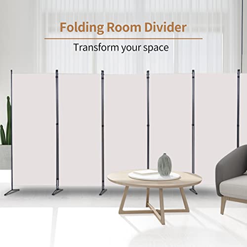 6 Panel Folding Room Divider