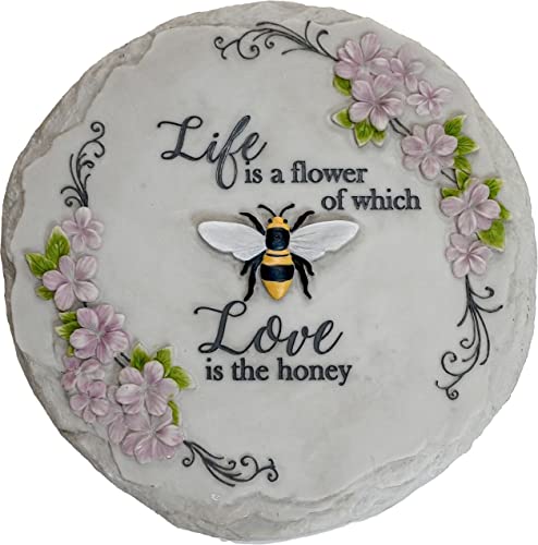 Garden Décor Life is Flower Stepping Stone