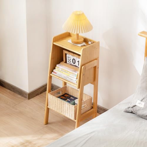 Bamboo Bookcase with Cabinet