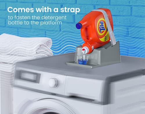 Liquid Laundry Detergent Holder Stand with Drip Tray (2 Count)