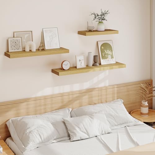 Floating Shelves 9 inch Deep 24”Long Set of 2 (2 Count)