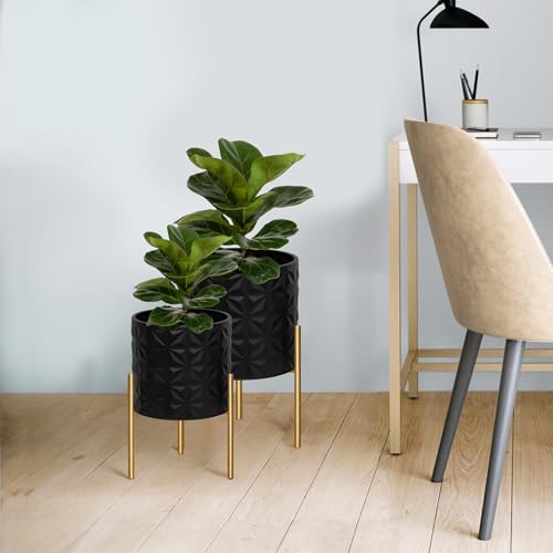 Modern Planter Pots (2 Count)