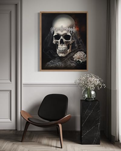 Skull Bride Poster Art Print