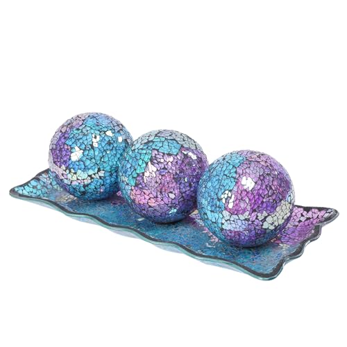 Decorative Glass Bowl Balls (4 Count)