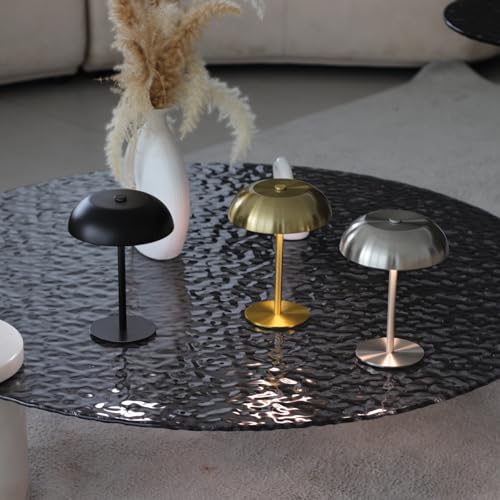 2 Pack Cordless Mushroom Table Lamp