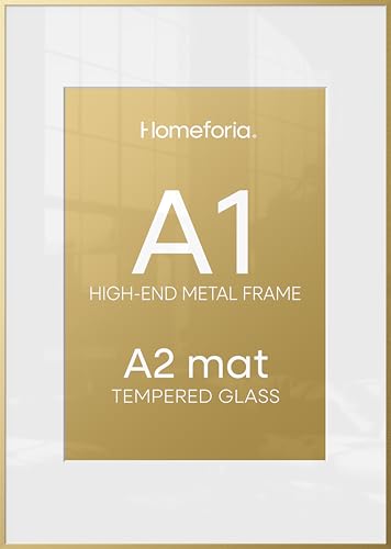 A1 Gold Poster Frame