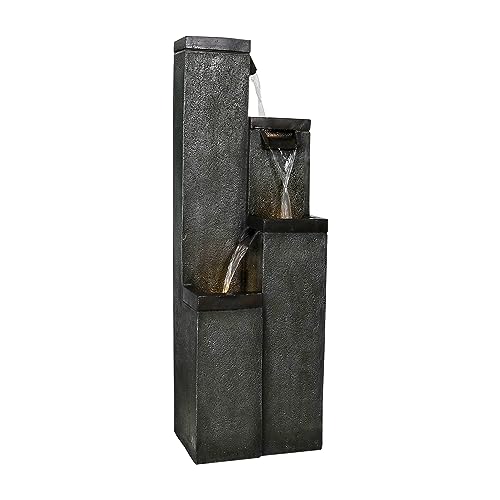Modern Floor Standing Water Fountain 39.3” High
