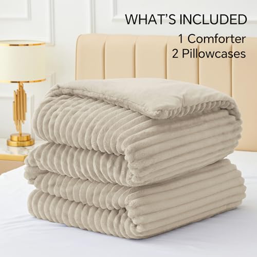 Fleece King Comforter Set