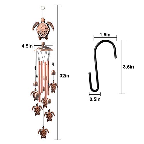 Sea Turtle Wind Chimes Outdoor