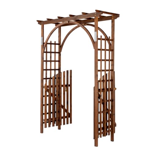 85in Wooden Arbor Garden Arch