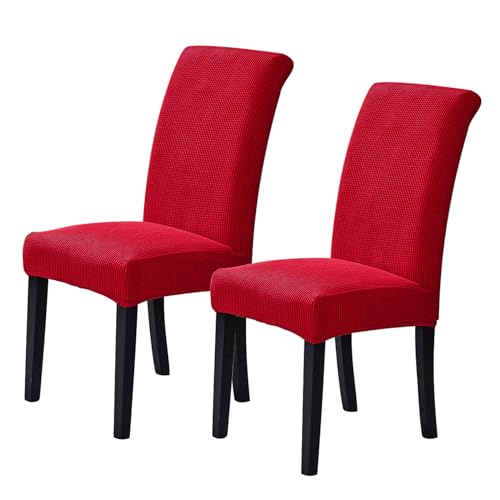 Stretch Chair Covers for Dining Room Set of 2