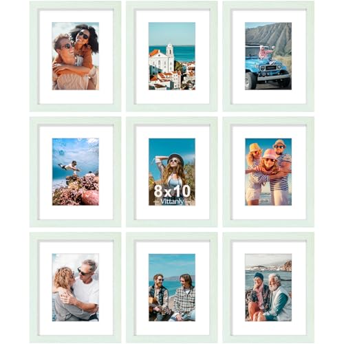 8x10 Picture Frames Set of 9 (9 Count)
