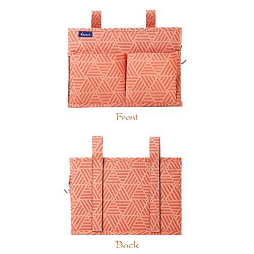 Bedside Caddy Hanging Bed Organizer Storage Bag Pocket for Bunk and Hospital Beds