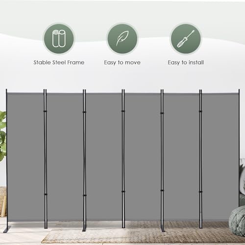 6 Panel Room Divider