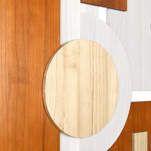 Cinnamon Dreamscape I & II Hand Made & Hand Finished Dimensional Solid Wood Abstracts