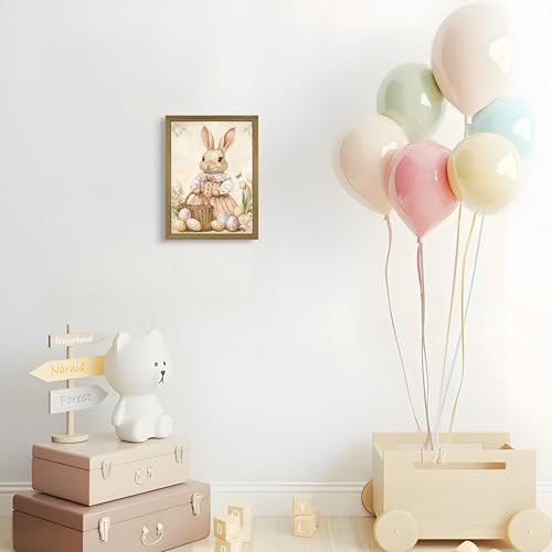 Framed Easter Bunny Wall Art