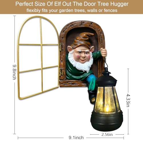 Fairy Garden Statues Gnomes Solar Lantern