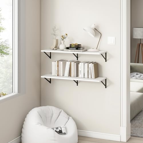 40 Inch Floating Shelves