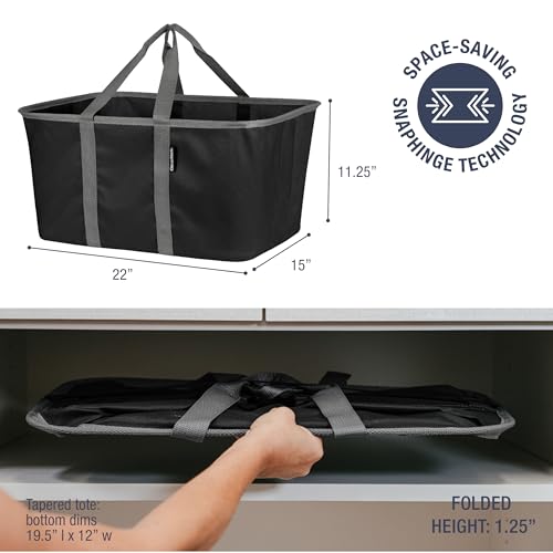 Collapsible Laundry Tote (2 Count)