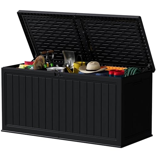 HDPE 260 Gallon Deck Box Double