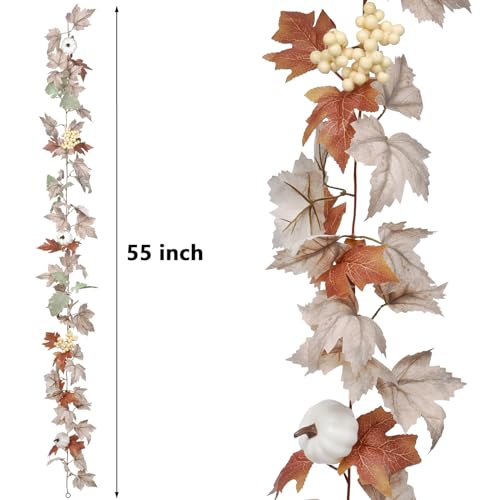 Fall Maple Leaf Garland (11.8 Foot)