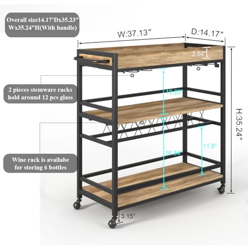 Bar Cart for The Home