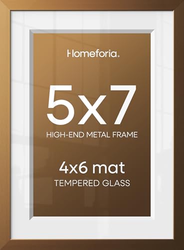 5x7 Bronze Picture Frame (3 Count)