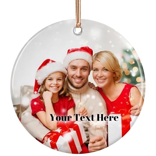 Personalized Christmas Ornaments with Photo