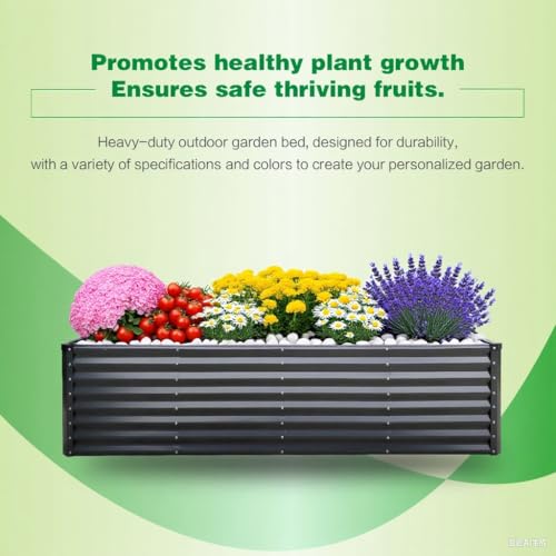 GARDMAX 6x3x1FT Raised Garden Bed Kit